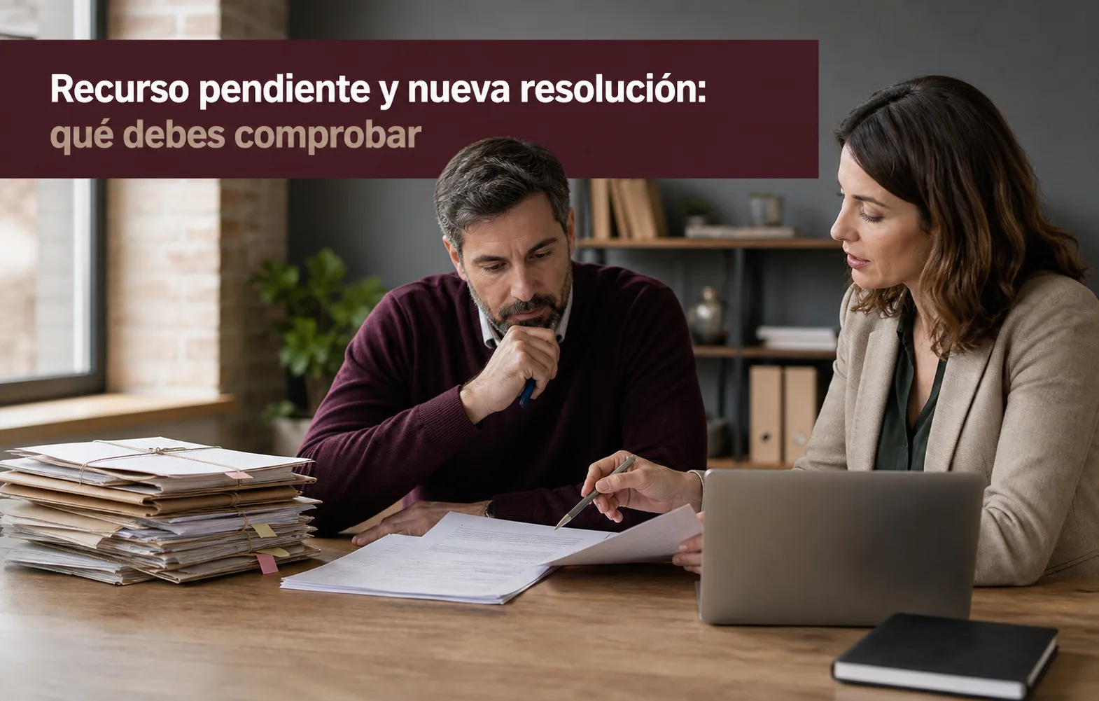 Imagen destacada: Recurso pendiente y nueva resolución: qué debes comprobar